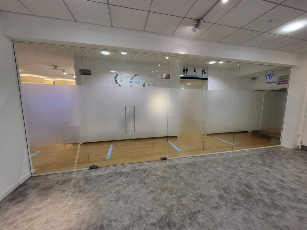 Frosted Glass Partitions in London GPUK Glass Partitioning UK