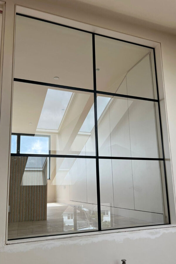 Banded Glass Walls